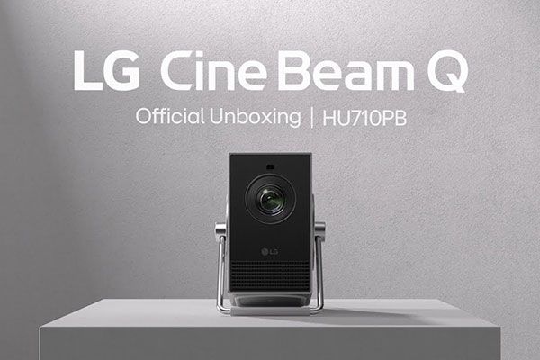 LG CineBeam Q, el proyector portátil 4K que te sorprenderá